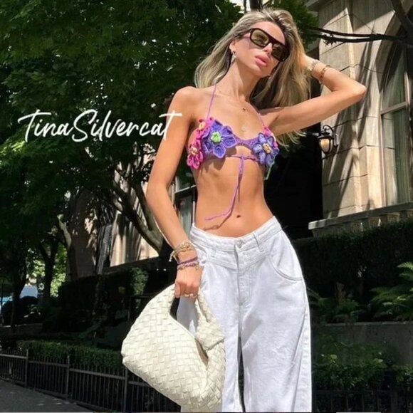 BLOGGER'S FAVE! Zara Crochet Top NWT - Picture 4 of 16